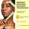 SilkyPlanet retinal seerumi lähikuvassa – kevyt ja nopeasti imeytyvä koostumus ilman rasvaista tunnetta