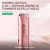 DuoCare intiimitrimmeri ja kasvotrimmeri herkille ihoalueille