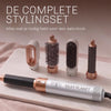 CloudAir 5-in-1 haarstyler met vijf opzetstukken voor veelzijdige haarstyling en professionele resultaten.