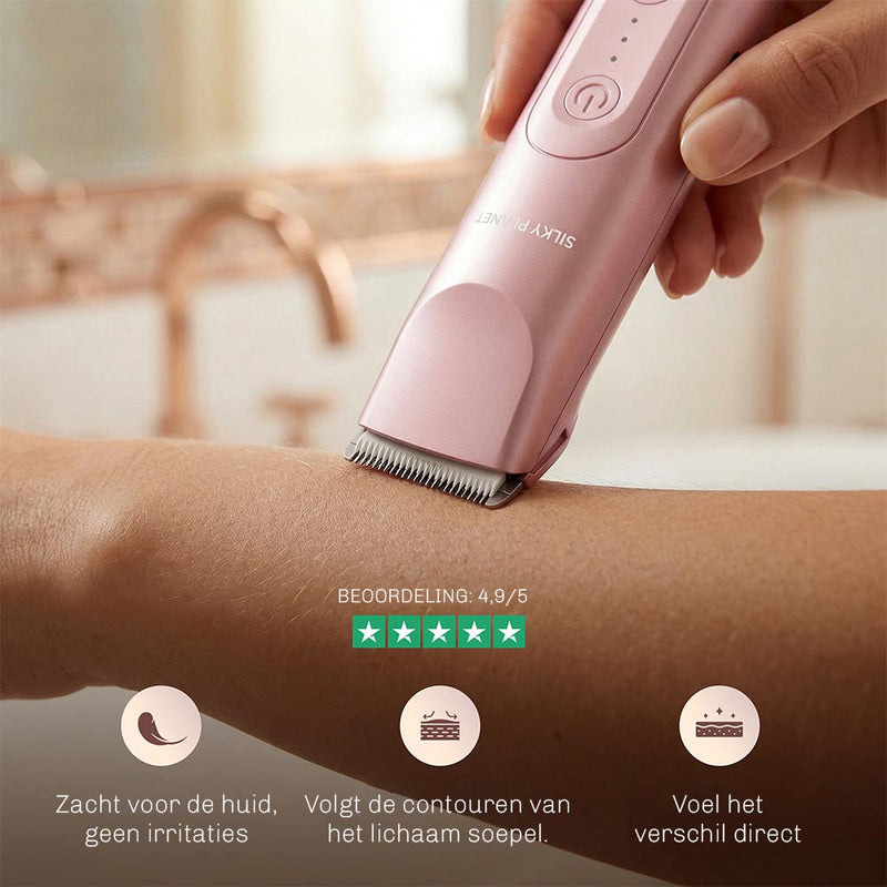 2 in 1 trimmer voor bikinilijn benen en gezicht