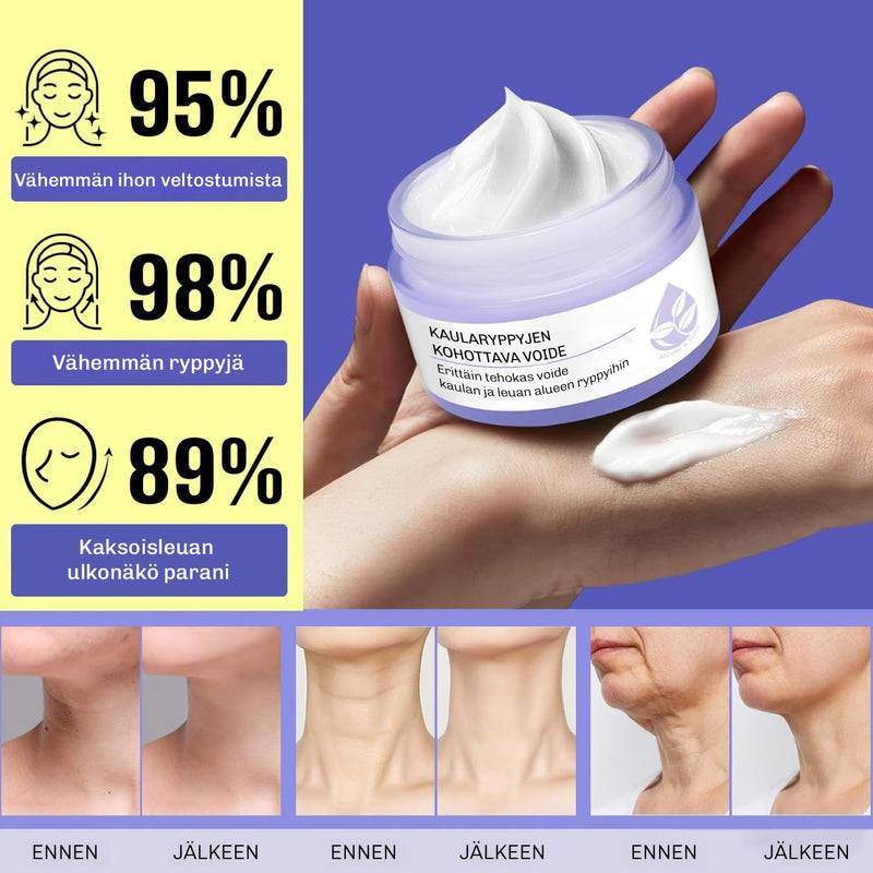 Kiinteyttävä kaulavoide