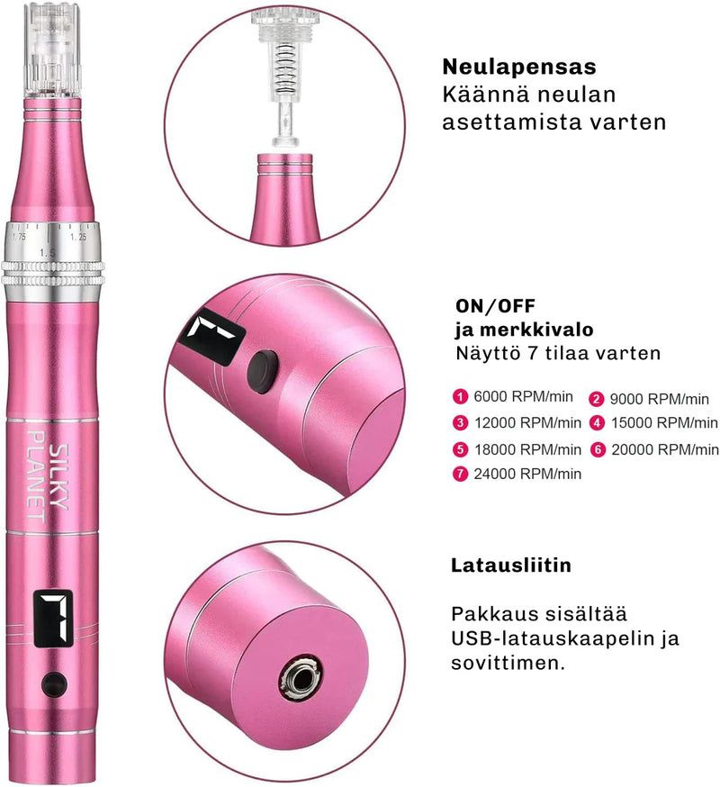 Mikroneulauskynä Derma Expert