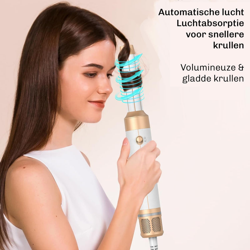 Airstyler met Coanda effect – creëert volumineuze en natuurlijke krullen zonder extreme hitte
