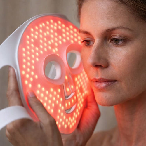LED-valoterapia kasvomaski