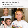 Beach waves krultang 25 mm met keramische rollen – zorgt voor gelijkmatige en langdurige golven