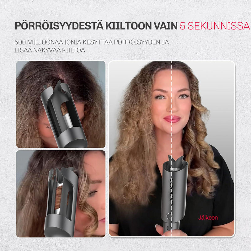 Automaattinen kiharrin WaveSpin