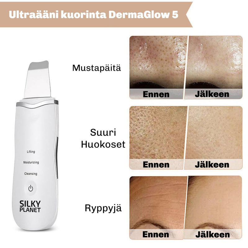 DermaGlow 5 Ultrasone Gezichtsreiniger