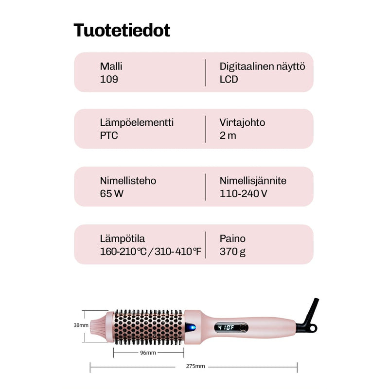 Volyymiharja kuumennuksella