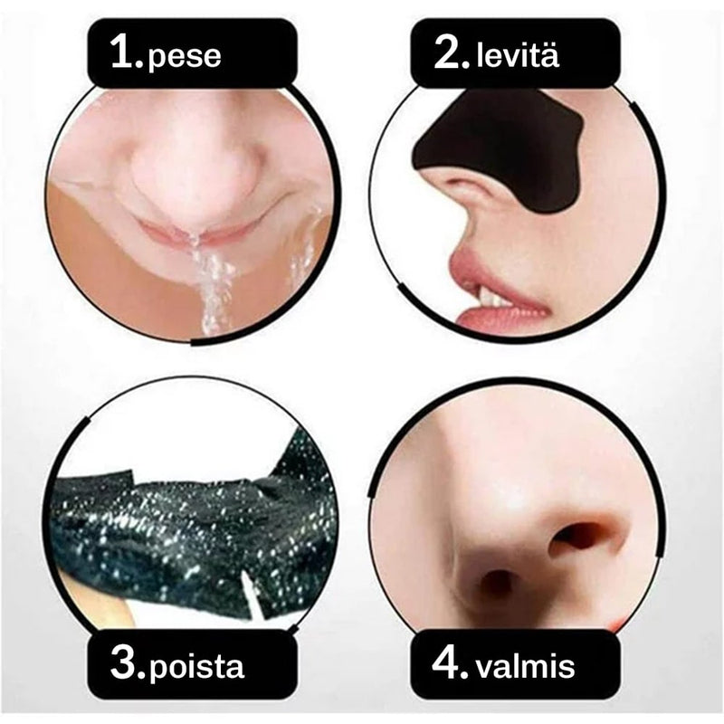 Mustapää nenälaastarit