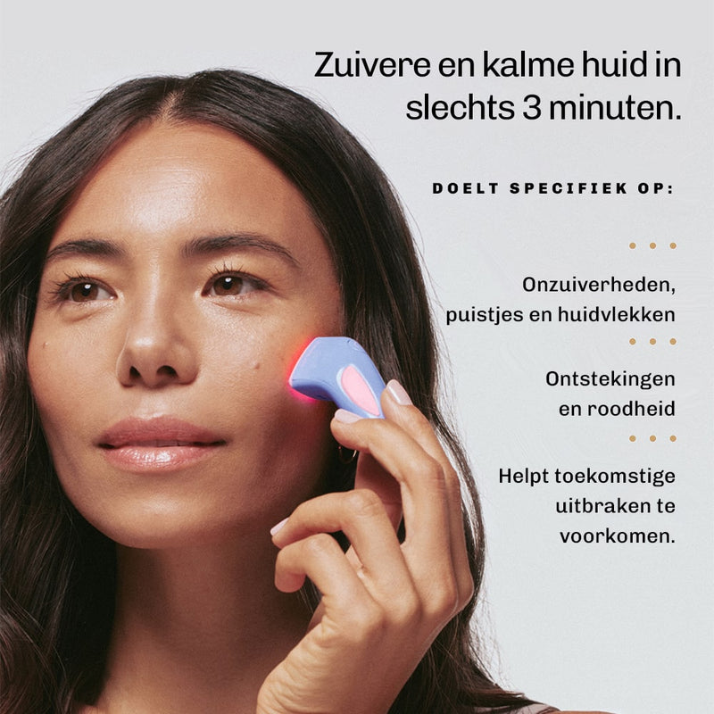 Lichttherapie tegen onzuiverheden – helpt puistjes sneller te verminderen zonder agressieve producten