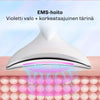 Lumiface EMS facelift laite kaulalle – monipuolinen hoito kasvojen ja kaulan alueelle