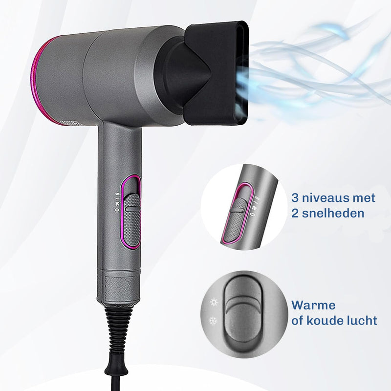 Professionele haardroger met ionentechnologie – salonresultaat eenvoudig thuis