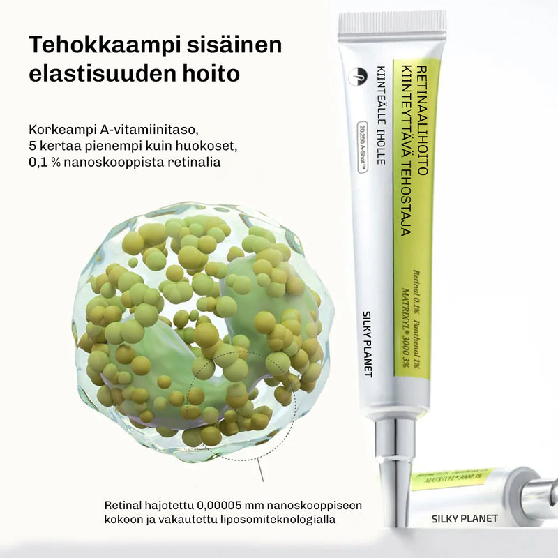 Retinal seerumi yöhoitoon – aktiivinen A-vitamiinin muoto tukee ihon luonnollista uudistumista