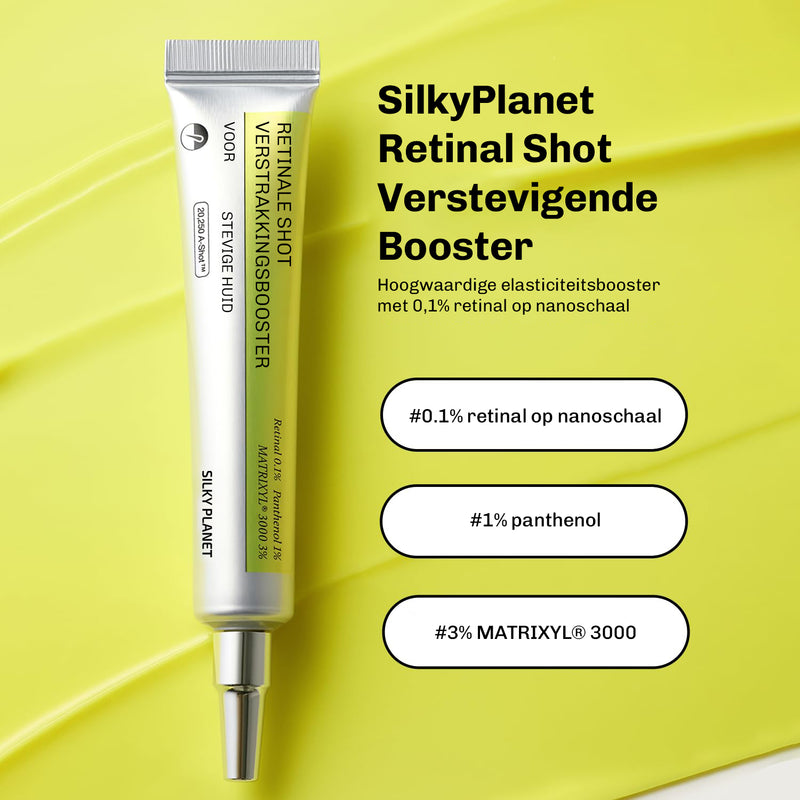 Retinal serum 0,1% met vitamine A – ondersteunt huidvernieuwing en vermindert zichtbaar fijne lijntjes