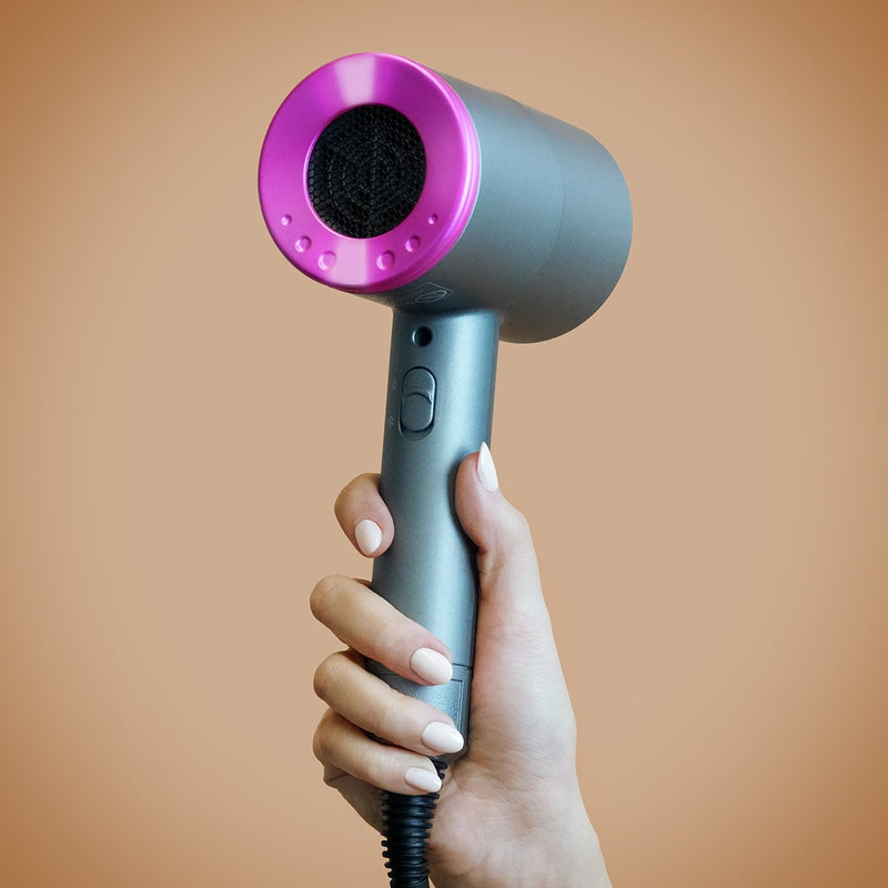 SilkyPlanet AirFusion ionische föhn – snelle haardroger voor glanzend en pluisvrij haar