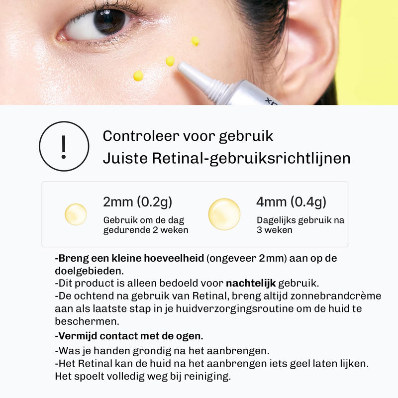 SilkyPlanet Retinal Shot 0,1% serum – effectieve nachtverzorging voor een gladdere, stevigere en helderdere huid