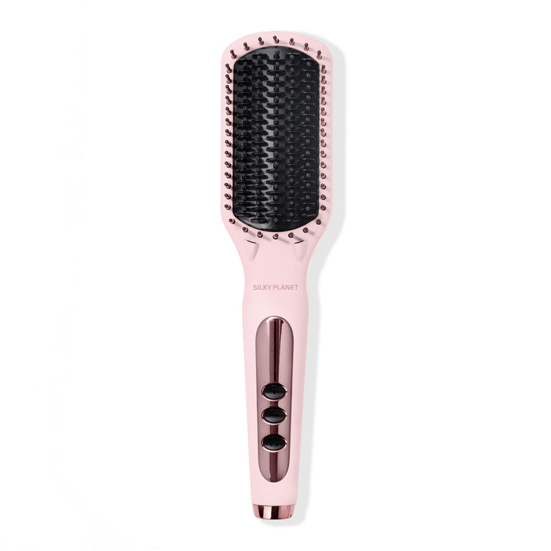 SilkyPlanet SilkFlow Ionic warmteborstel – ionische stijlborstel voor glad en pluisvrij haar