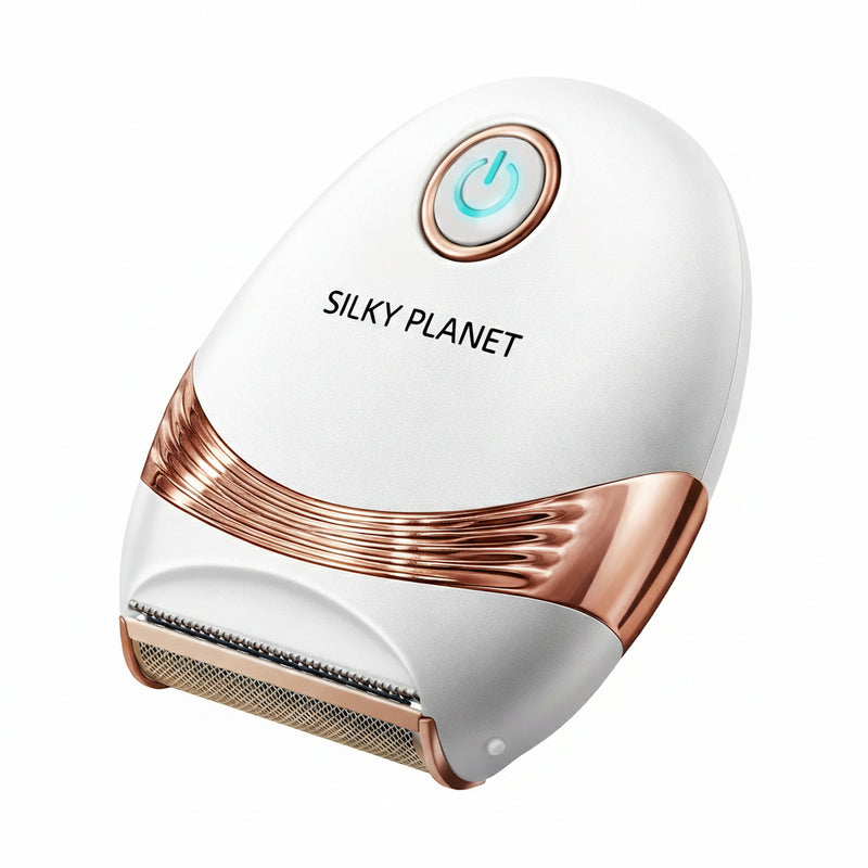 SilkyPlanet SilkyGo ladyshaver elektrisch – compacte scheerapparaat voor gladde huid zonder irritatie