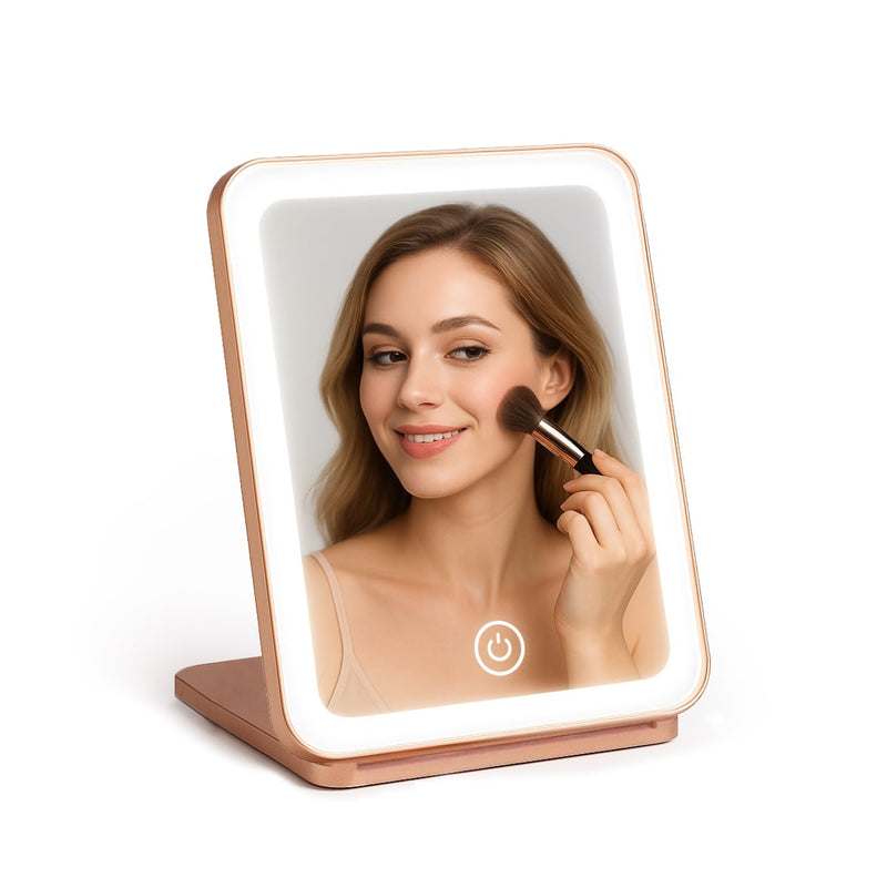 SilkyPlanet Vision 3 make-up spiegel met verlichting – perfecte belichting voor nauwkeurige make-up