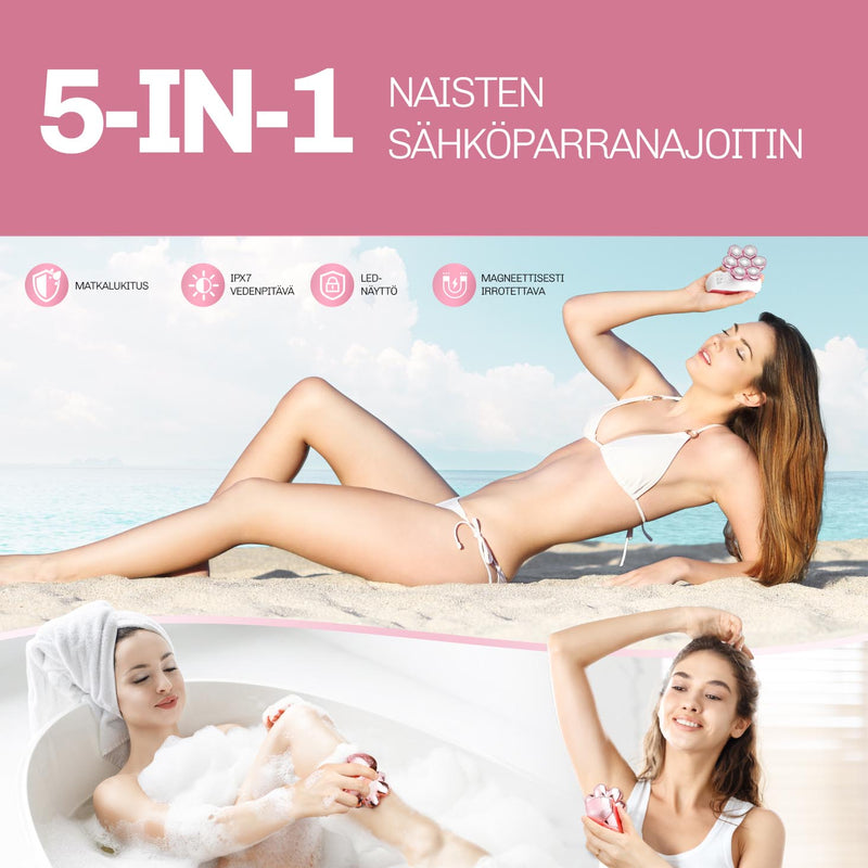 Glide+ Naisten Vartalotrimmeri 7D