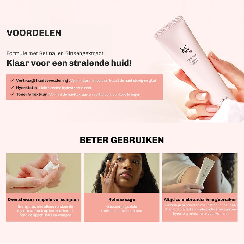 Verstevigende oogcrème geschikt voor gevoelige huid – zachte maar effectieve verzorging