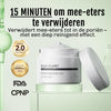 Voor en na gebruik van mee-eter peel-off masker – gladder en frisser ogende huid