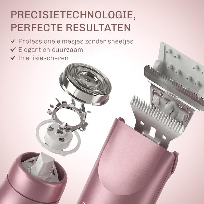 Elektrische mini trimmer voor dames met huidvriendelijke werking