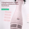 Ioninen kuumailmaharja vähentää pörröisyyttä ja antaa hiuksille luonnollista kiiltoa.