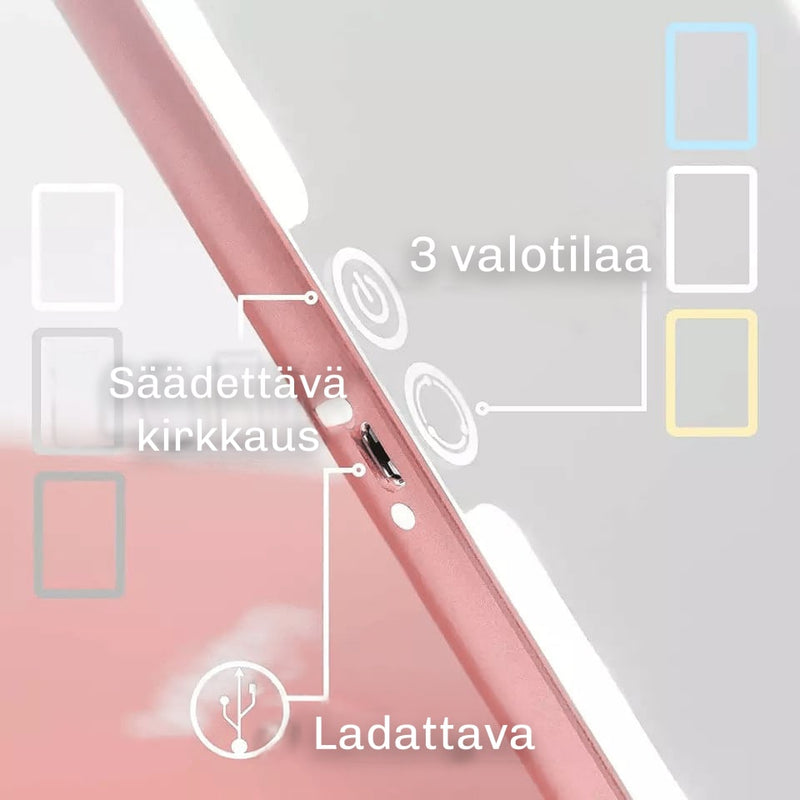 Lahjaidea: Vision 3 -kosmetiikkapeili – täydellinen lisä meikki- ja ihonhoitorutiineihin