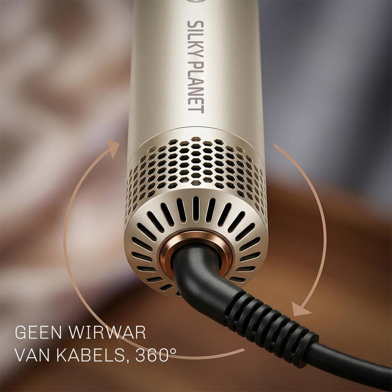 Krultang voor meer volume en perfect gevormde krullen die de hele dag mooi blijven.