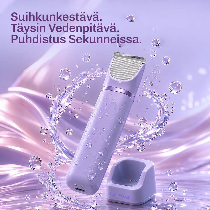 Langaton vartalotrimmeri ergonomisella muotoilulla takaa tarkan hallinnan ja käyttömukavuuden.