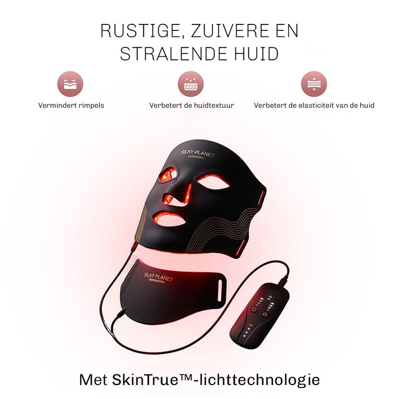 LED masker ondersteunt collageenproductie en huidelasticiteit