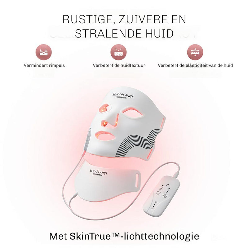 LED masker LumiWhite ondersteunt collageenproductie en huidelasticiteit