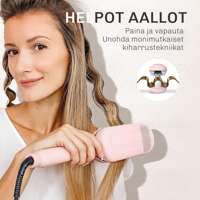 Ennen–jälkeen: selkeät, kiiltävät ja pitkäkestoiset laineet