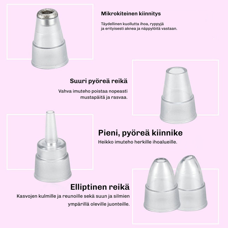 SkinClear 3 kasvoilla – ihanteellinen otsalle, poskille ja T-alueelle