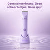 Waterdichte intimtrimmer geschikt voor droog gebruik en scheren onder de douche.